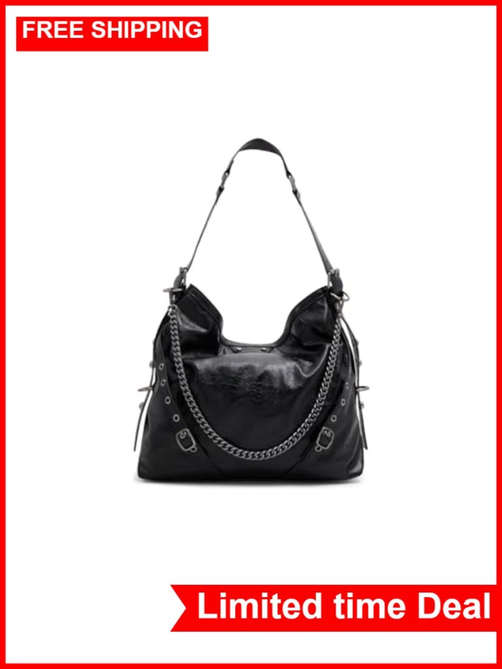 Aldo Faraliaax Medium Shoulder Bag Synthetic Vegan Magnetic Closure